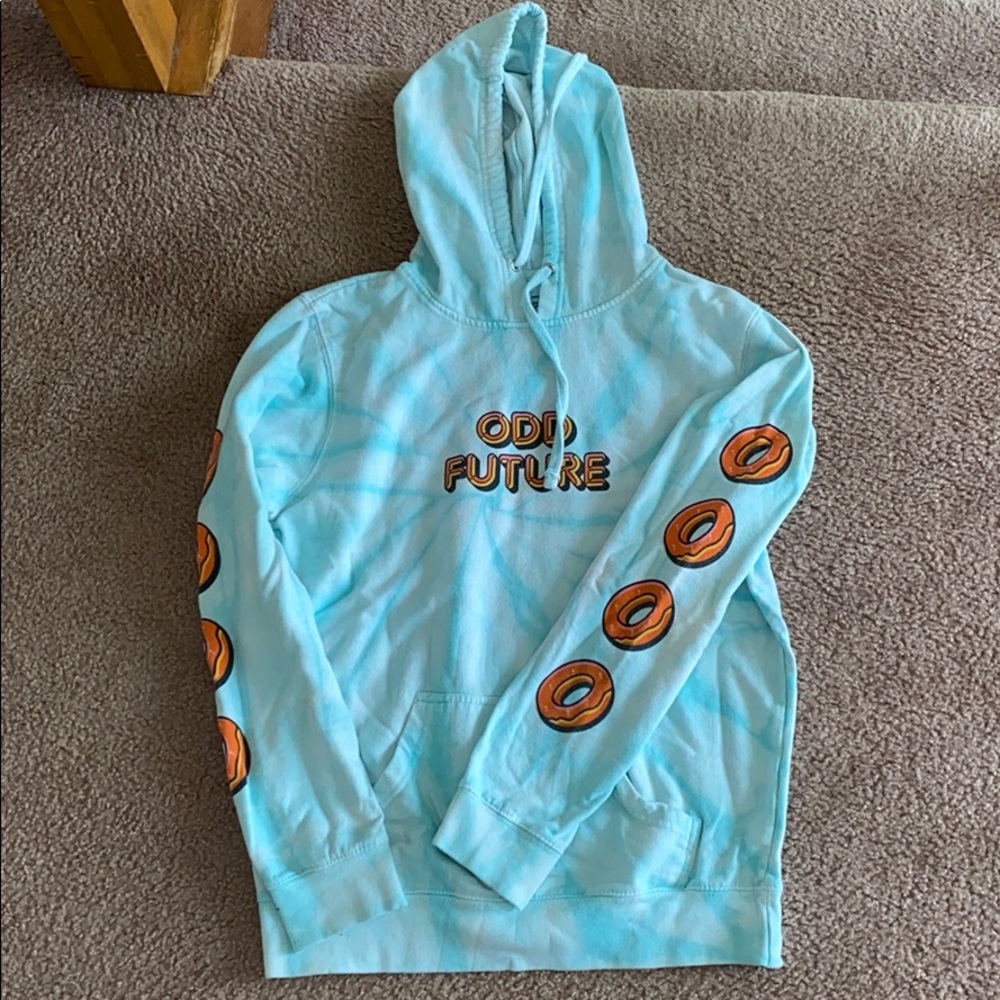 Odd future tie die sweatshirt